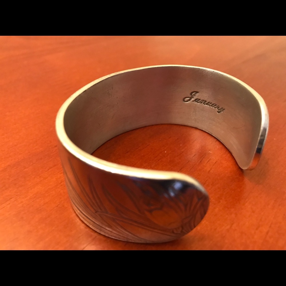 100% pewter cuff bracelet